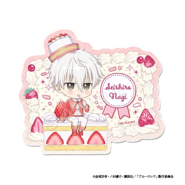 ブルーロック ぷちちょこステッカー【凪誠士郎】ショートケーキver.
