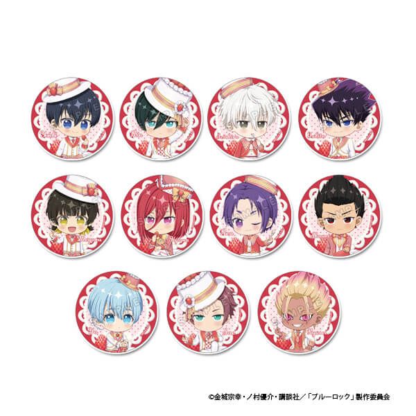 ブルーロック ぷちちょこトレーディング缶バッジ ショートケーキver.(PCS)