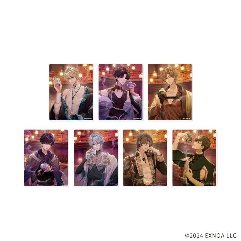 アクリルカード「夢幻楼と眠れぬ蝶」03/コンプリートセット(全7種)(公式イラスト)