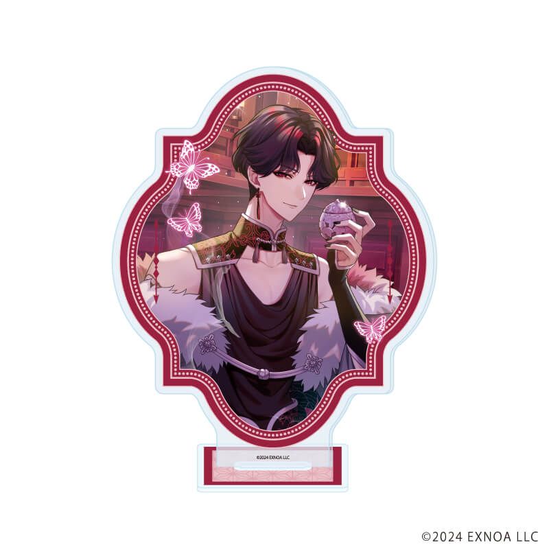 アクリルスタンド「夢幻楼と眠れぬ蝶」02/東狐 葛葉(公式イラスト)