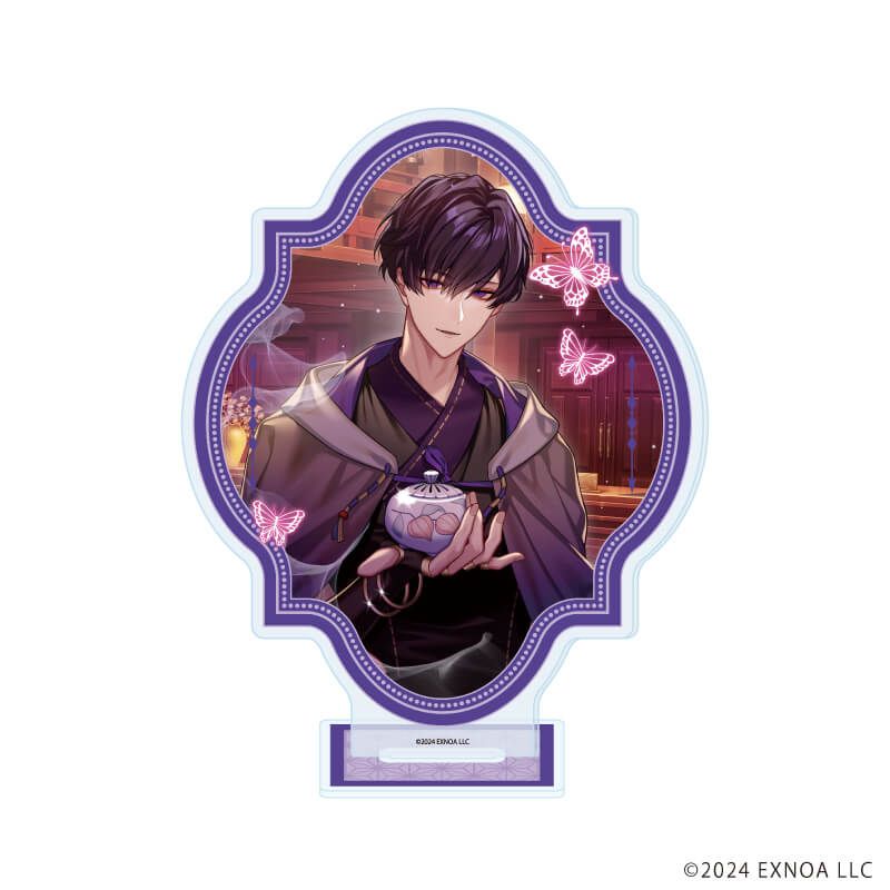 アクリルスタンド「夢幻楼と眠れぬ蝶」04/鬼王 良(公式イラスト)