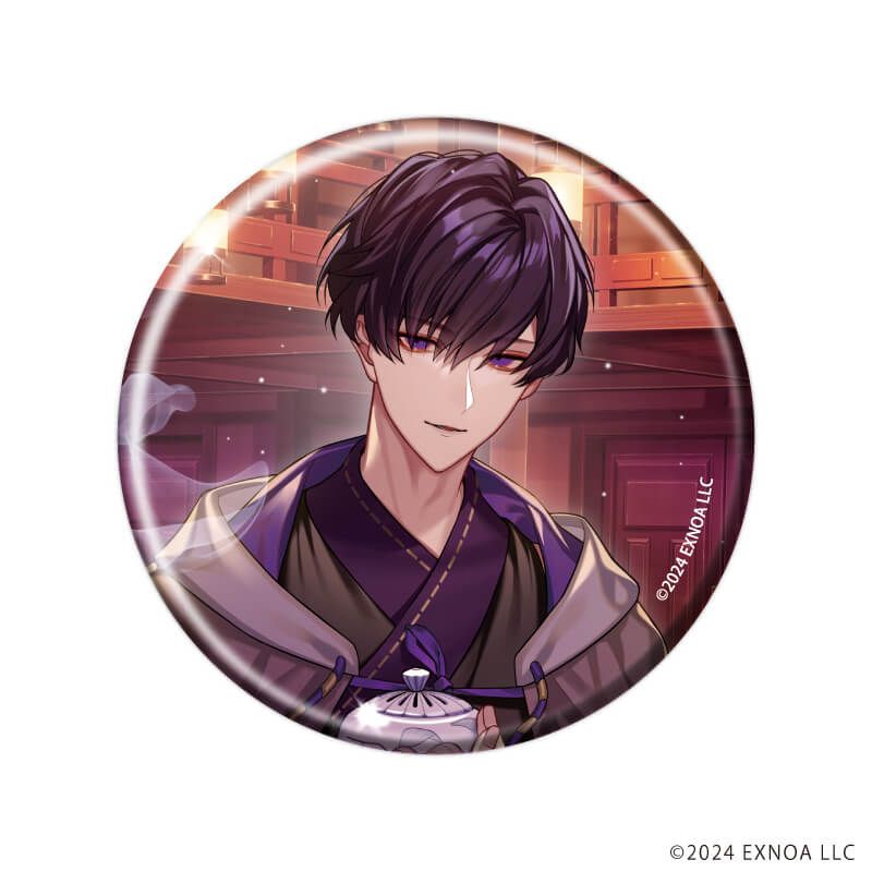 缶バッジ「夢幻楼と眠れぬ蝶」03/ブラインド(7種)(公式イラスト)