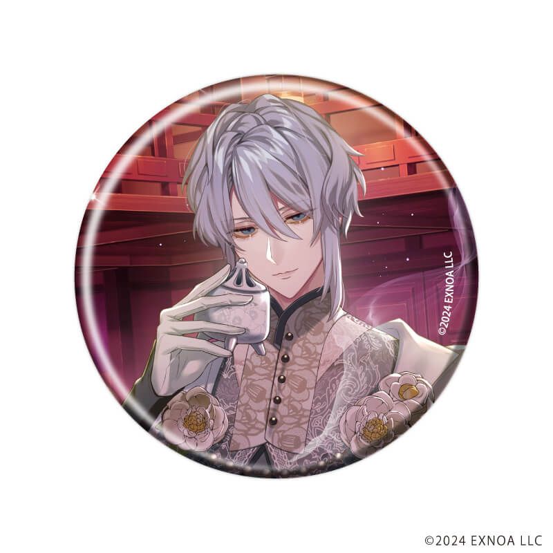 缶バッジ「夢幻楼と眠れぬ蝶」03/ブラインド(7種)(公式イラスト)