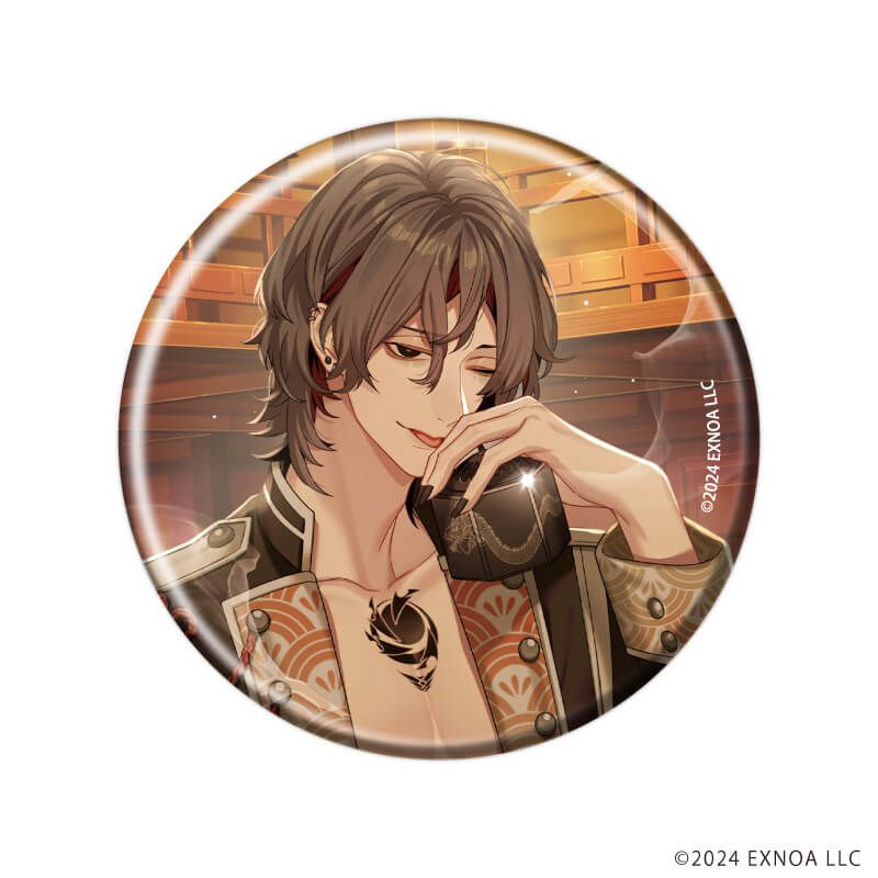 缶バッジ「夢幻楼と眠れぬ蝶」03/ブラインド(7種)(公式イラスト)