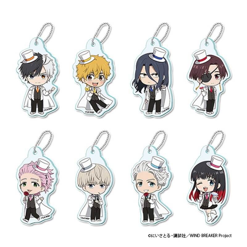 WIND BREAKER ぷちちょこトレーディングアクリルキーホルダー 怪盗ver.(PCS)