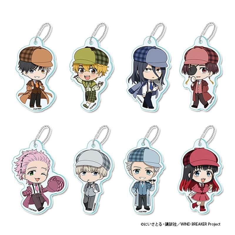 WIND BREAKER ぷちちょこトレーディングアクリルキーホルダー 探偵ver.(PCS)