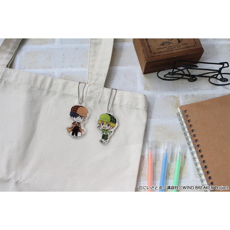 WIND BREAKER ぷちちょこトレーディングアクリルキーホルダー 探偵ver.(PCS)