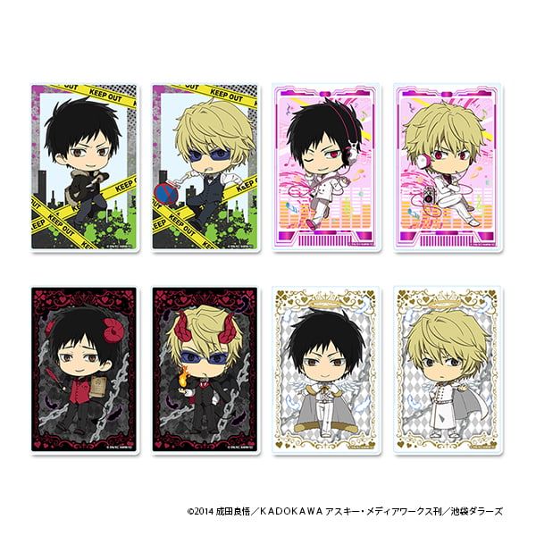 TVアニメ「デュラララ!!×２」ぷちちょこトレーディングアクリルカード（BOX)
