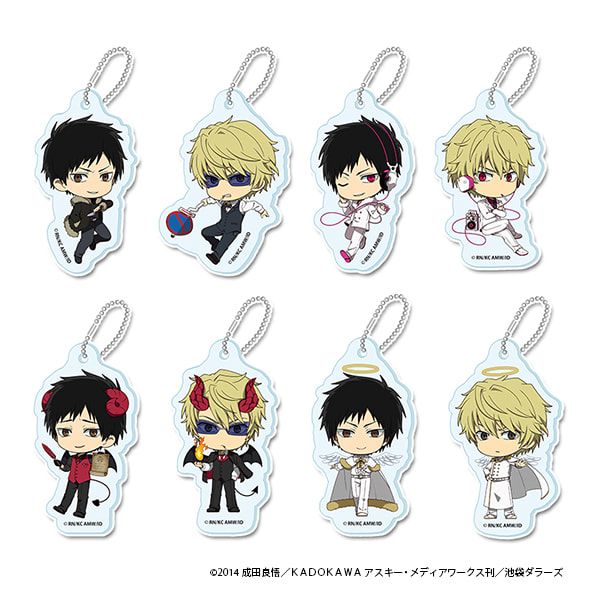 TVアニメ「デュラララ!!×２」ぷちちょこトレーディングアクリルキーホルダー（BOX)