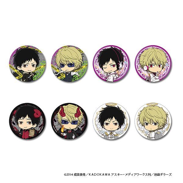 TVアニメ「デュラララ!!×２」ぷちちょこトレーディング缶バッジ（PCS)