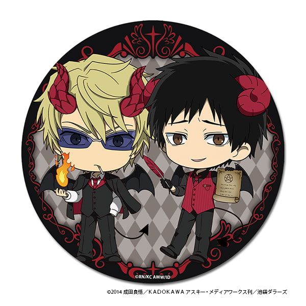 TVアニメ「デュラララ!!×２」ぷちちょこBIG缶バッジ【悪魔】