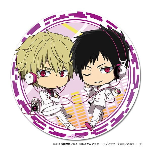 TVアニメ「デュラララ!!×２」ぷちちょこBIG缶バッジ【サイケデリック】