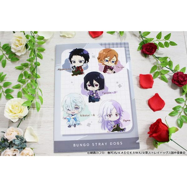 文豪ストレイドッグス ぷちちょこクリアファイル【B】読書ver.