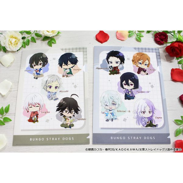 文豪ストレイドッグス ぷちちょこクリアファイル【B】読書ver.