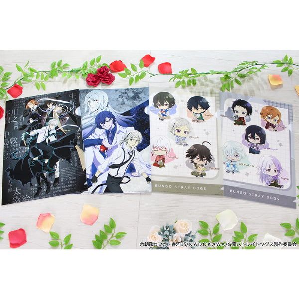 文豪ストレイドッグス ぷちちょこクリアファイル【B】読書ver.