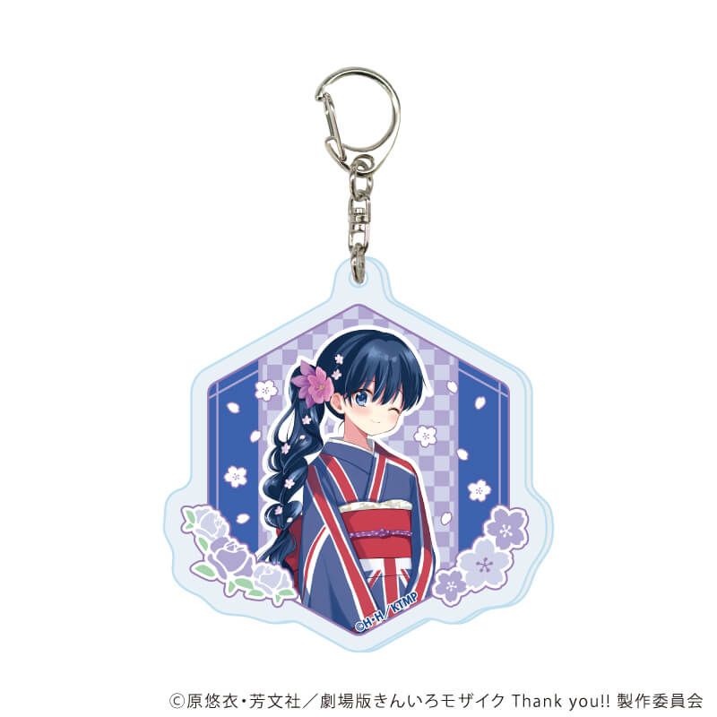 アクリルキーホルダー「きんいろモザイク」01/コンプリートセット(全5種)(描き下ろしイラスト)