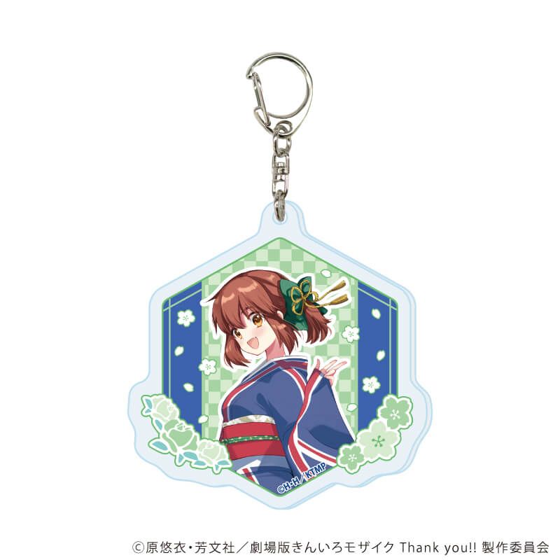 アクリルキーホルダー「きんいろモザイク」01/ブラインド(5種)(描き下ろしイラスト)