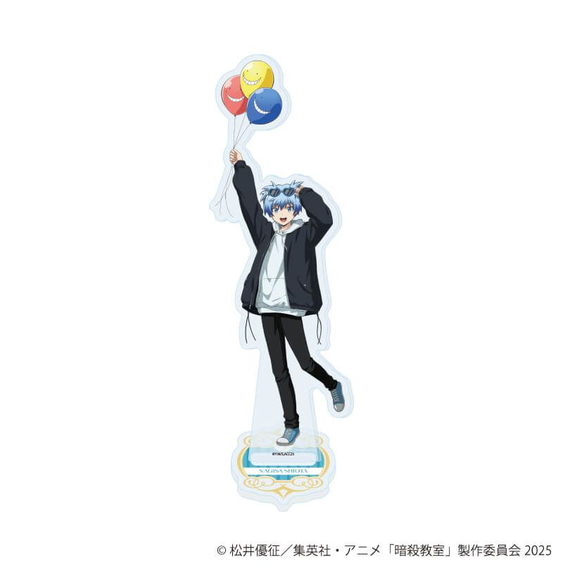 アクリルスタンド「TVアニメ『暗殺教室』」02/潮田渚 遊園地ver.(描き下ろしイラスト)