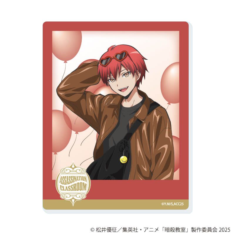 アクリルカード「TVアニメ『暗殺教室』」01/遊園地ver. コンプリートセット(全8種)(描き下ろしイラスト)