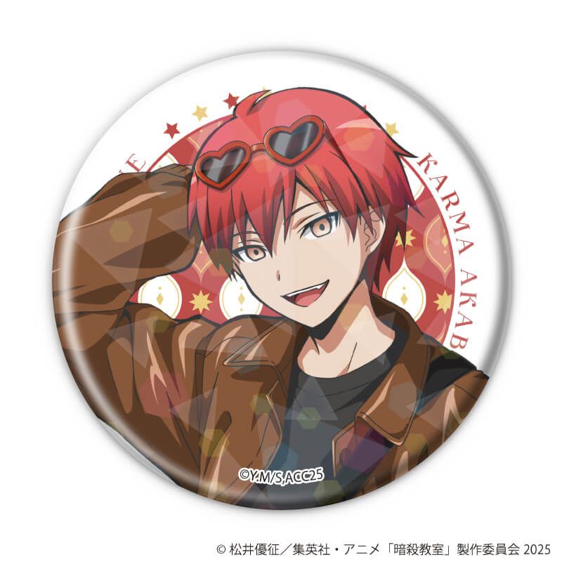 ホログラム缶バッジ(57mm)「TVアニメ『暗殺教室』」01/遊園地ver