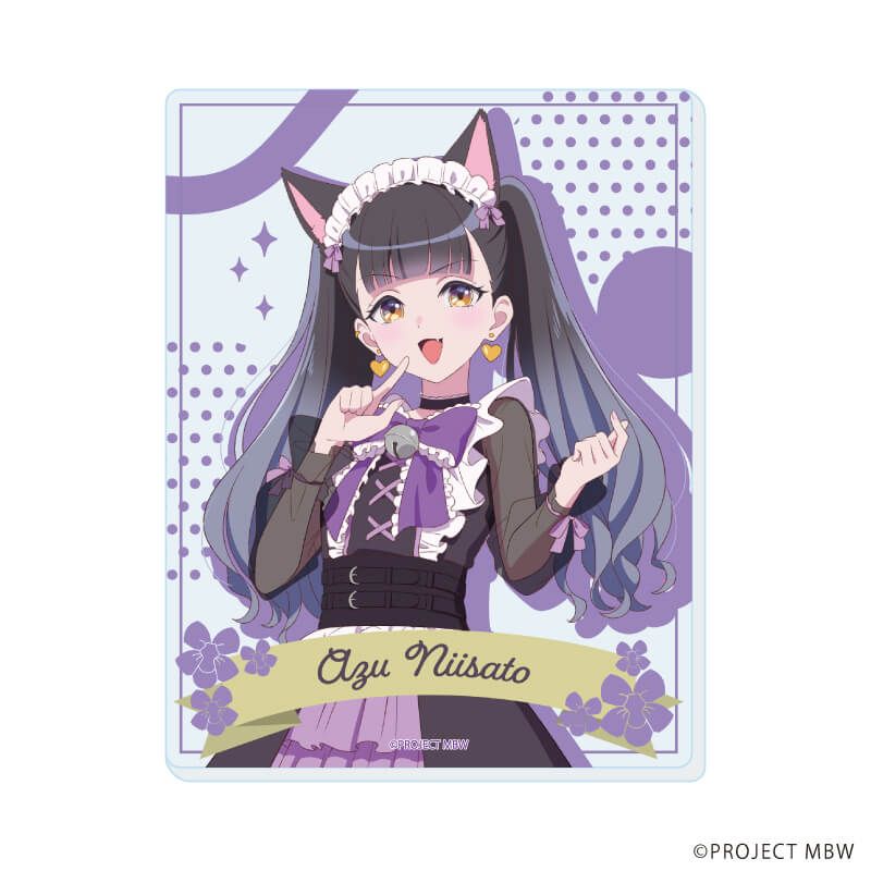 アクリルカード「前橋ウィッチーズ」02/動物ver.コンプリートセット(全10種)(描き下ろしイラスト)