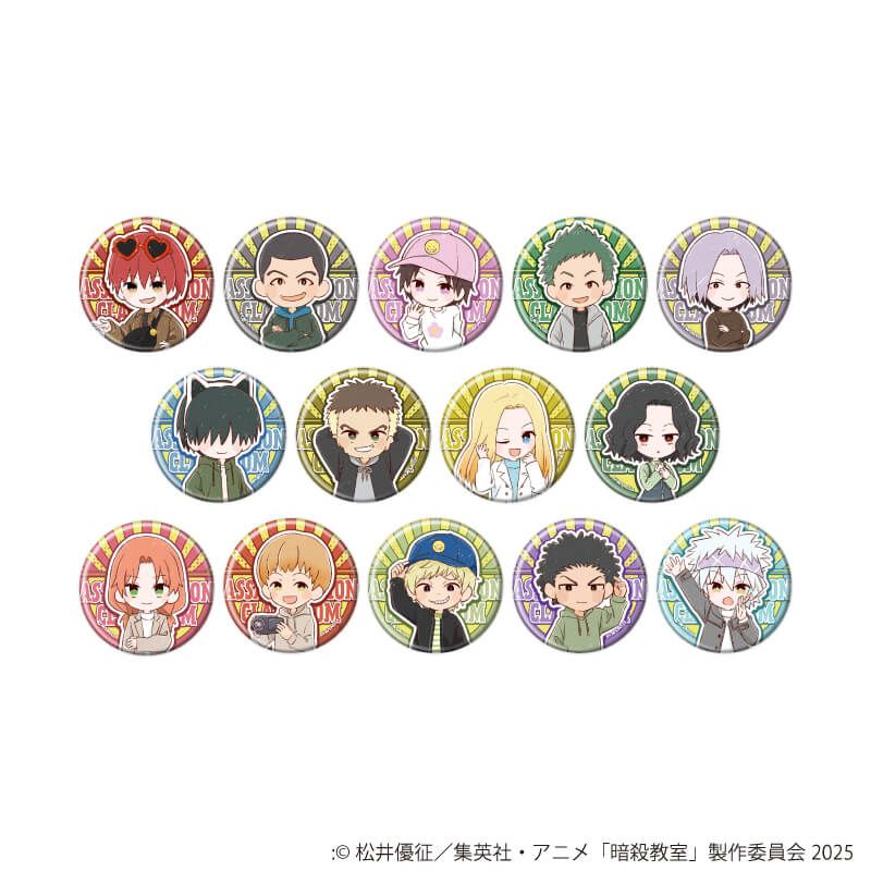 缶バッジ「TVアニメ『暗殺教室』」01/遊園地ver. ブラインド(14種)(グラフアートイラスト)