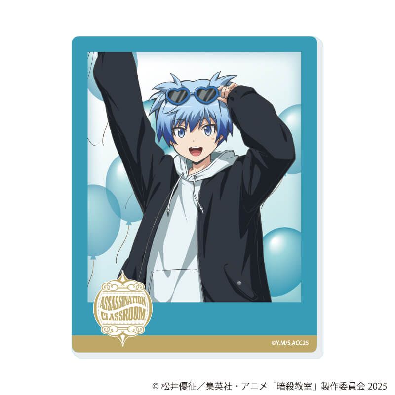 アクリルカード「TVアニメ『暗殺教室』」01/遊園地ver. ブラインド(8種)(描き下ろしイラスト)