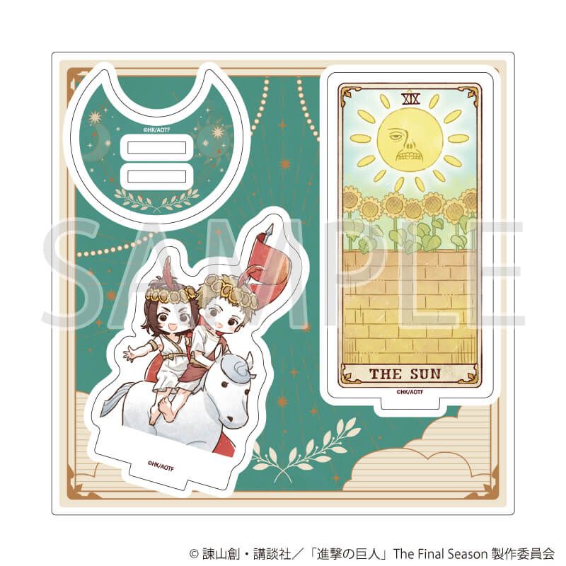 アクリルスタンドプレート「TVアニメ『進撃の巨人』The Final Season」11/ファルコ・グライス&ガビ・ブラウン タロットver.(グラフアートイラスト)