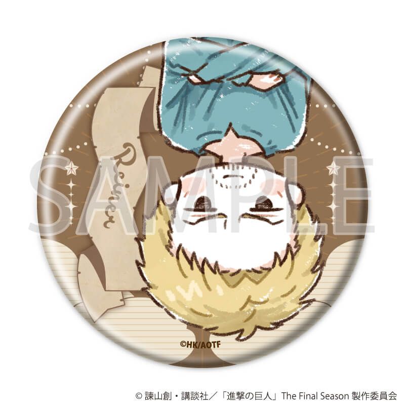 缶バッジ「TVアニメ『進撃の巨人』The Final Season」02/タロットver. Bセット コンプリートセット(全7種)(グラフアートイラスト)