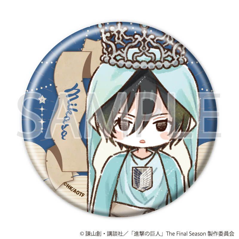 缶バッジ「TVアニメ『進撃の巨人』The Final Season」01/タロットver. Aセット コンプリートセット(全5種)(グラフアートイラスト)