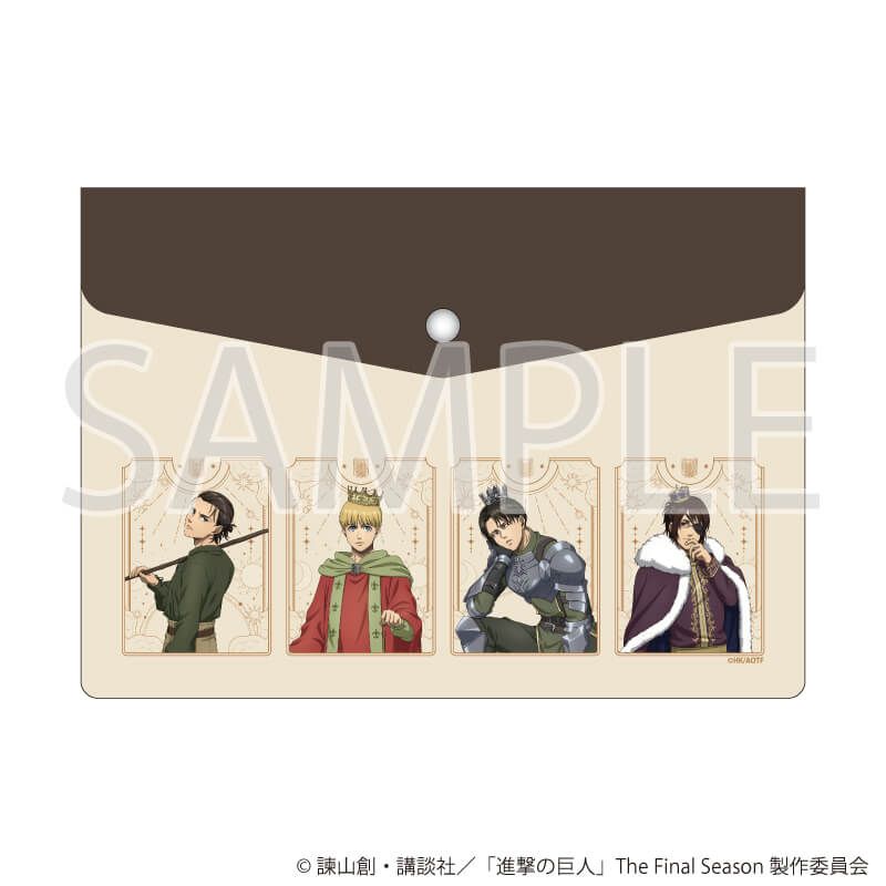 エンベロープケース「TVアニメ『進撃の巨人』The Final Season」01/タロットver.(描き下ろしイラスト)