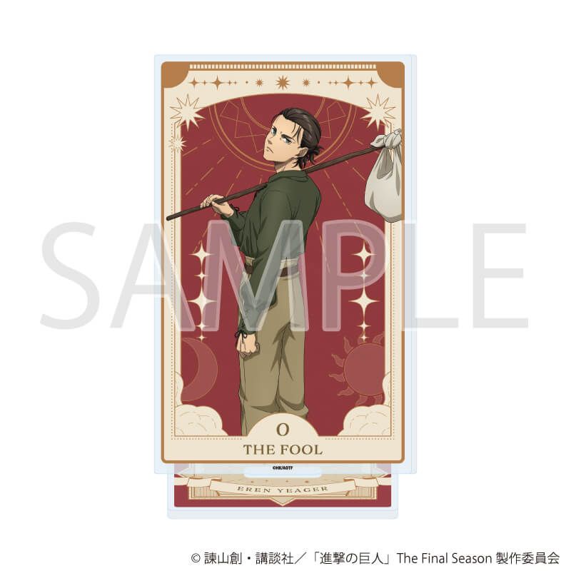 アクリルスタンド「TVアニメ『進撃の巨人』The Final Season」13/エレン・イェーガー タロットver.(描き下ろしイラスト)