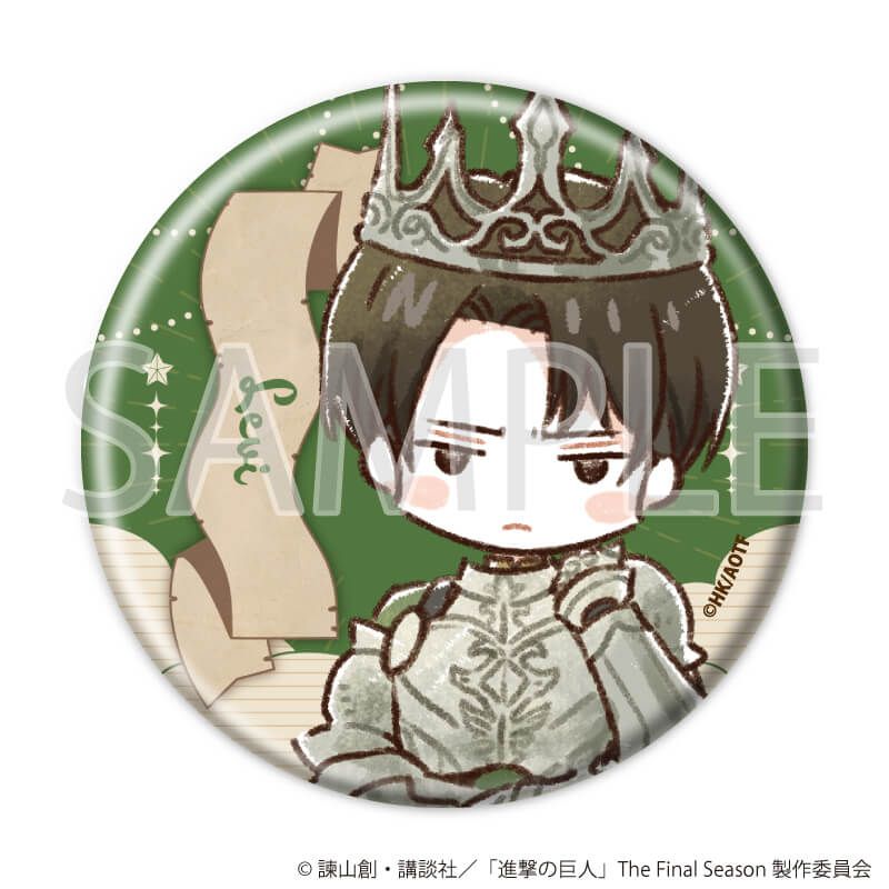 缶バッジ「TVアニメ『進撃の巨人』The Final Season」02/タロットver. Bセット ブラインド(7種)(グラフアートイラスト)