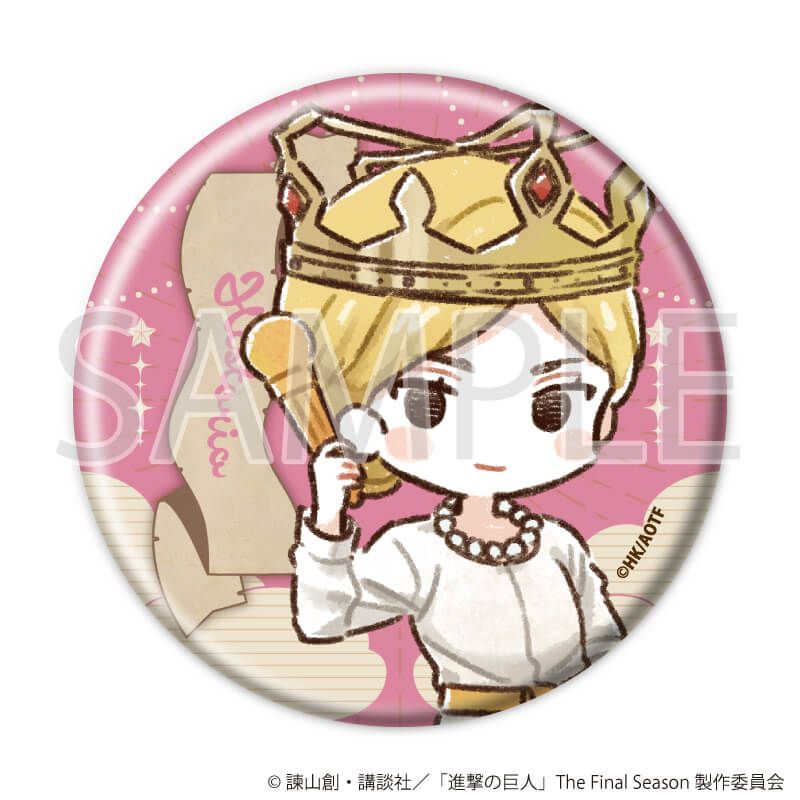 缶バッジ「TVアニメ『進撃の巨人』The Final Season」01/タロットver. Aセット ブラインド(5種)(グラフアートイラスト)