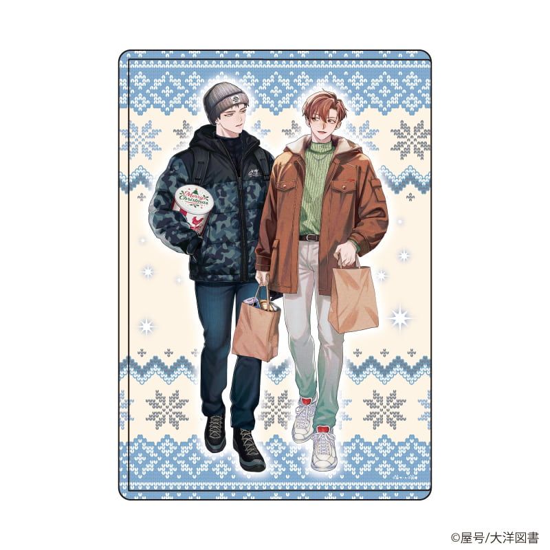 キャラクリアケース「iHZ［アイハーツ］創刊100号記念フェア」05/「ダンキーナイト」屋号先生(描き下ろしイラスト)