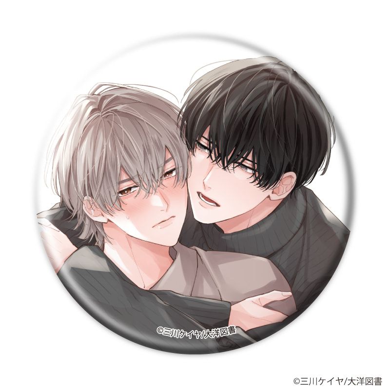 缶バッジ「iHZ［アイハーツ］創刊100号記念フェア」03/ブラインド(7種)(描き下ろし&公式イラスト)