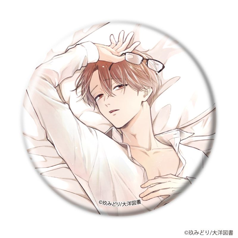 缶バッジ「iHZ［アイハーツ］創刊100号記念フェア」02/ブラインド(7種)(描き下ろし&公式イラスト)