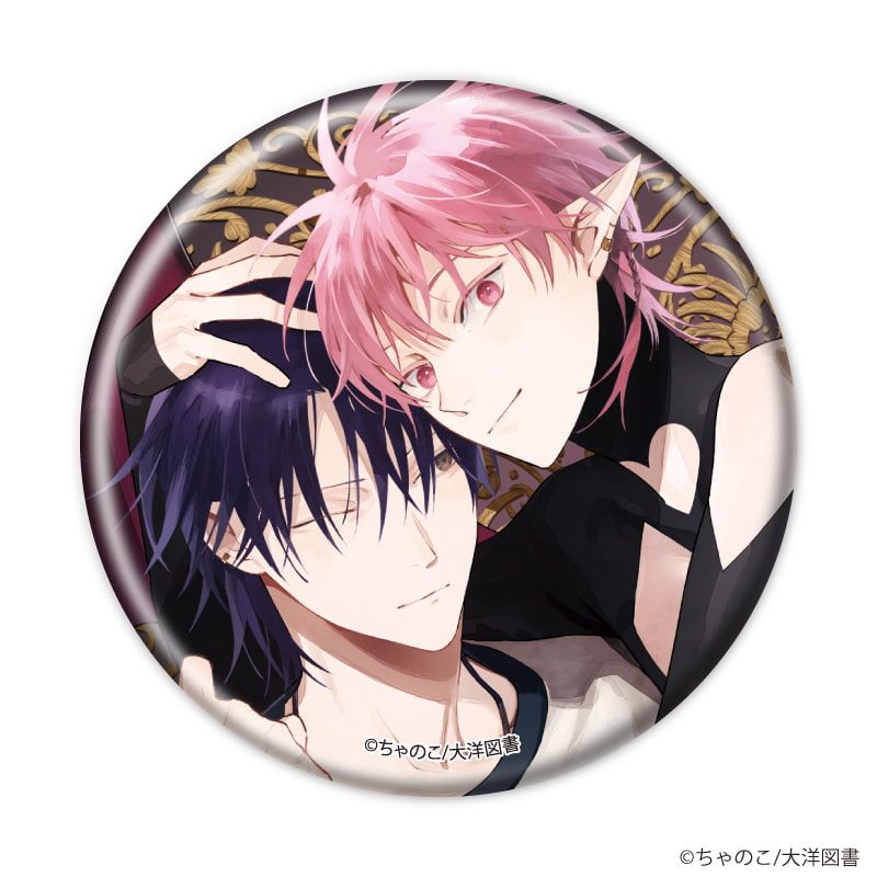 缶バッジ「iHZ［アイハーツ］創刊100号記念フェア」02/ブラインド(7種)(描き下ろし&公式イラスト)