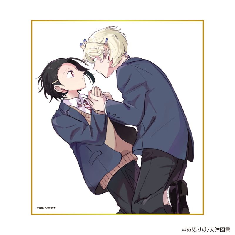 ミニ色紙「iHZ［アイハーツ］創刊100号記念フェア」03/ブラインド(7種)(描き下ろし&公式イラスト)