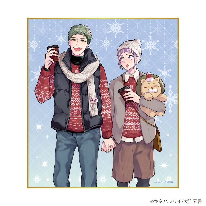 ミニ色紙「iHZ［アイハーツ］創刊100号記念フェア」01/ブラインド(7種)(描き下ろし&公式イラスト)