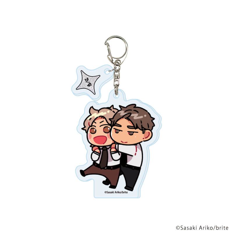 パーツ付きアクリルキーホルダー「佐々木ありこ先生」02/ちょろかわ王子のニセ恋人作戦(公式イラスト)