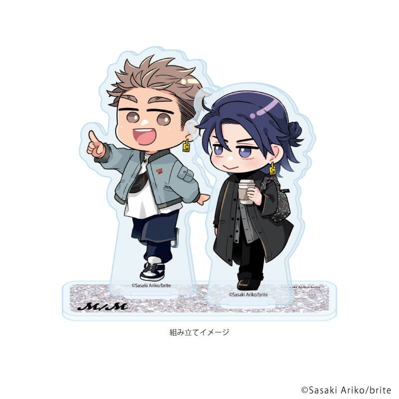 アクリルスタンドプレート「佐々木ありこ先生」02/この恋は終わらせない(描き下ろしイラスト)