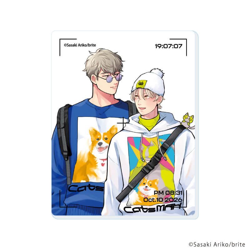 アクリルカード「佐々木ありこ先生」01/コンプリートセット(全5種)(公式&描き下ろしイラスト)