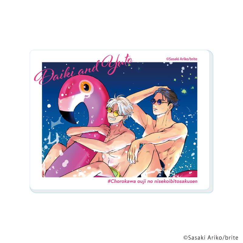 アクリルカード「佐々木ありこ先生」01/コンプリートセット(全5種)(公式&描き下ろしイラスト)