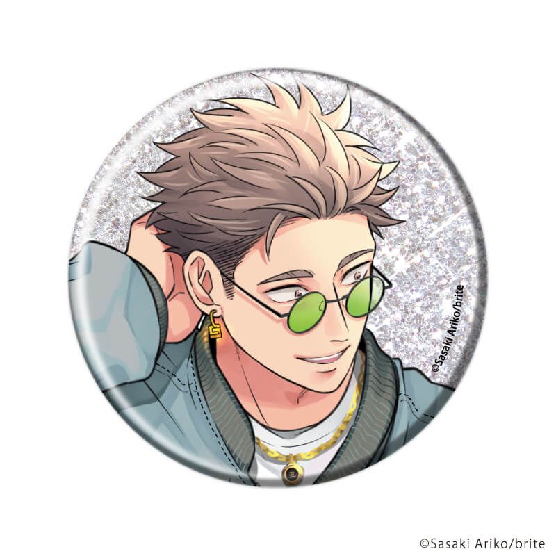 缶バッジ「佐々木ありこ先生」01/コンプリートセット(全6種)(公式&描き下ろしイラスト)