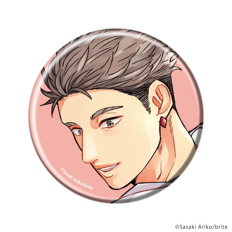 缶バッジ「佐々木ありこ先生」01/コンプリートセット(全6種)(公式&描き下ろしイラスト)