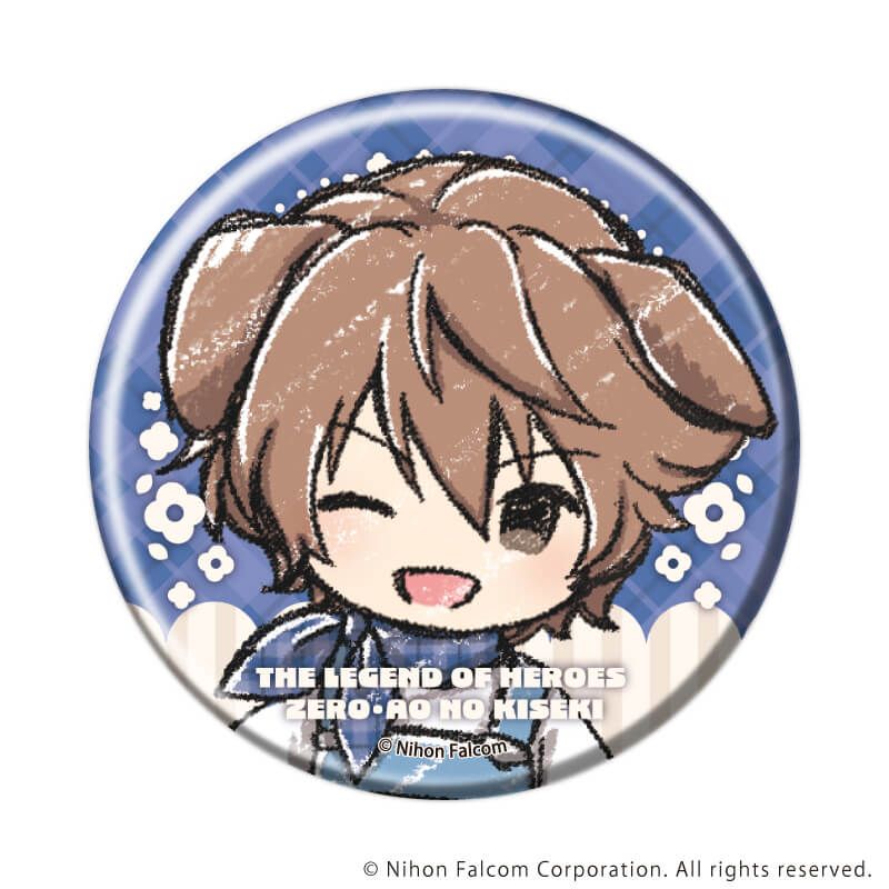 缶バッジ「英雄伝説 零/碧の軌跡」01/ブラインド(9種)(グラフアートイラスト)