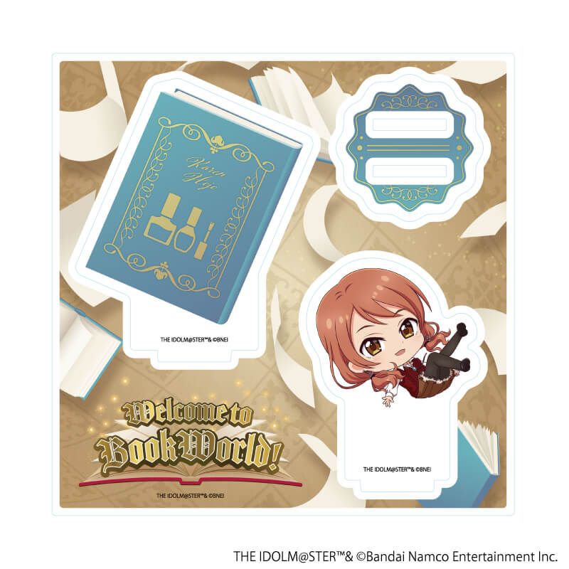 アクリルスタンドプレート「アイドルマスター シンデレラガールズ」12/北条加蓮 BookWorld!ver.(ミニキャライラスト)