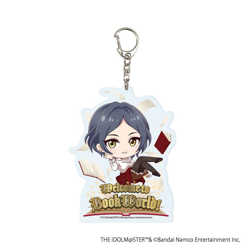 デカアクリルキーホルダー「アイドルマスター シンデレラガールズ」21/速水奏 BookWorld!ver.(ミニキャライラスト)