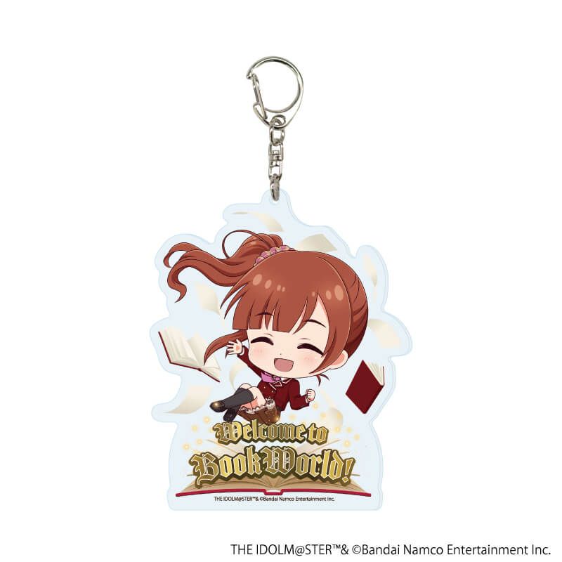 デカアクリルキーホルダー「アイドルマスター シンデレラガールズ」17/五十嵐響子 BookWorld!ver.(ミニキャライラスト)